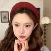 Diadema de Esponja Rizada Estilo Coreano con Ala Ancha para Mujer, Otoño e Invierno, Realza la Coronilla, Accesorio Versátil para el Cabello