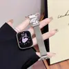 Pulsera de Metal para Reloj con Dibujo de Cachorro de Milán Adecuada para Apple Watch iWatch 12ª Generación 11/10