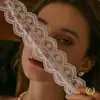Rainha da Festa Boate Sexy Acessórios de Lingerie Renda Máscara para Olhos Fita para Vendação Flertadora Máscara de Abstinência
