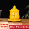 Taza de Ofrenda de Cerámica con Diseño de Loto en Relieve, Taza de Agua Bendita para Buda, Taza de Agua Purificadora para Guanyin, Taza de Ofrenda de Agua para Templo, Taza de Adoración, Taza de Ofrenda de Té