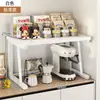 Prateleira para micro-ondas de cozinha 2 níveis prateleira de armazenamento prateleira para forno 3 níveis prateleira de armazenamento prateleira de temperos prateleira para panela de arroz