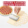 Cuchillo de Malla Plástica Grande de Venta Caliente Transfronterizo, Rodillo para Masa, Cuchillo Rodillo para Pizza, Herramientas Creativas para Hornear