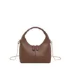 Nuevo Bolso de Mano de Estilo Francés de Nicho Hengeng para Mujer, Bolso Cruzado de Cadena Moderno y Sencillo, Bolso Versátil para Debajo del Brazo para el Viaje Diario