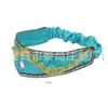 A Lâmpada Mágica de Aladdin Fantasia Infantil Acessórios Halloween Princesa Jasmine Indiana Étnica Faixa de Cabeça Azul Acessório de Cabeça Infantil