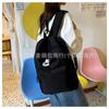 Mochila escolar de la marca NK Fashion, nueva y sencilla, combinable y de gran capacidad, para estudiantes universitarios, mochila de viaje para hombres y mujeres.