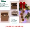 Campanas de Cuerda de Yute Navideñas Transfronterizas, Campanas Metálicas de Bronce Antiguo, Decoraciones Colgantes de Navidad, Decoraciones Colgantes para Puerta, Campanas de Vaca Navideñas Vintage