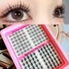 Cílios Postiços Transfronteiriços da Amazon Europeus e Americanos Mais Vendidos DIY Misto Asiático Textura Densa Ampliar Olhos Natural Claro e Frio