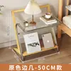 Estante de Almacenamiento de Mesita de Noche, Mesa Lateral de Dormitorio de Vidrio Templado para el Hogar, Estante de Almacenamiento, Mesa de Esquina, Mesa de Café Lateral para Sofá de Sala de Estar, Mesa Pequeña