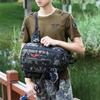 Bolsa Luya Multifuncional Bolsa de Cintura Nova Mochila de Ombro Único Transversal Bolsa para Vara de Pesca Luya Equipamento Outdoor Equipamento de Pesca Bolsa Única