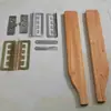 Accesorios para Silla Reclinable, Reposabrazos de Madera para Silla, Broche de Hierro, Brazo de Conexión para Ajuste de Posición de Silla de Madera, Placa de Hierro, Varilla Roscada, Reposabrazos de Hierro para Silla