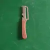 Cuchillo pelador serrado 2 en 1, cortador de cebolleta de acero inoxidable, herramienta de cocina para pelar verduras, frutas y caña de azúcar