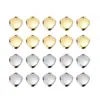 Acero Inoxidable Chapado en Oro Real Colgante Pequeño de Corazón de Durazno Colgante de Color Oro 18K Hecho a Mano Accesorios para Joyería DIY