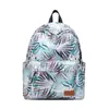 Nova Mochila de Lona Mochila para Estudante Feminina Outdoor Grande Capacidade Impermeável Tecido Oxford Simples Versátil