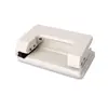 Se puede conseguir excelente 9018 perforadora de doble orificio 2 orificios regla de posicionamiento máquina encuadernadora perforadora de hojas sueltas agujero para papel pequeño