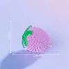 Simulación de paisaje en miniatura, bolsa sorpresa de frutas que brillan en la oscuridad, accesorios de decoración DIY con pegamento de crema temática de alimentos, figuras de resina para escritorio