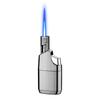 Encendedor inflable a prueba de viento personalidad recto metal antorcha inflable soplete soldadura encendedor cigarro dental moxa pilar