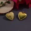 Puede Sostener Fotos, Marco de Fotos con Patrón en Forma de Corazón DIY Caja de Fotos de Corazón Colgante Retro Se Puede Abrir Caja de Fotos para Parejas con Recogida de Luz