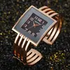 2025 pulsera para mujer Shi Ying reloj comercio electrónico transfronterizo líneas cuadrado esfera pequeña nicho explosiones INS en stock al por mayor