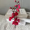 Simulação de Wintersweet ramos de Wintersweet arranjo de flores bonsai decoração todos os tipos de Wintersweet shopping center decoração interna e externa simulação de flor de ameixa