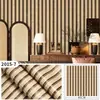 Tira de rejilla 3D con veta de madera de comercio exterior, papel tapiz autoadhesivo para decoración de entrada y pared de fondo de sala de estar, papel tapiz de PVC