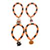 Pulsera con colgante de fantasma de Halloween transfronteriza nueva, pulsera de cuentas de ábaco de calabaza de arcilla blanda de personalidad divertida, venta al por mayor
