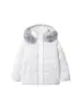 Chaqueta de Plumón Gruesa y Cálida 2026 para Parejas, Abrigo Puffer Corto Desmontable con Cuello de Piel para Hombre, Chaqueta de Algodón de Invierno para Mujer