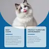 Repelente para Gatos EELJOY - Protección Universal para Interiores y Exteriores Contra Rasguños, Mordeduras y Masticación de Mascotas en Patios y Hogares