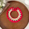 Bufanda Navideña para Mascotas Gatos y Perros, Bufanda de Tul de Aspecto Elegante, Linda Decoración de Collar para Perros Pequeños y Medianos