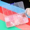 Set de 10 Colores de Lentejuelas Perla para Manualidades Caja Alta Calidad Bordado Francés Hecho a Mano DIY 20 Colores