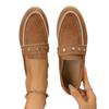 Comercio Exterior Transfronterizo Nuevo talla grande 2024 Mocasines Casuales para Mujer Europeos y Americanos Ligeros para Uso Diario Slip-on Zapatos Perezosos