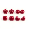 Pendientes de Aceite Pintados en Borgoña Estilo Retro de Hong Kong para Mujer, Dulces y de Alta Gama, Simples, Modernos, Lujo Accesible y Pendientes Versátiles