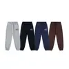Sudadera con cremallera bordada Stussy x NK Cruzada Conjunto casual deportivo con felpa Juego de joggers holgados