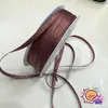 Cinta Plateada de Doble Cara Galaxia Brillante Importada de Japón Material para Lazos Accesorios para el Cabello Hechos a Mano DIY Accesorios para Sombrero de Paja