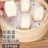 Papel descartável para cozinhar no vapor, papel para base de mantou, papel para base de momo, papel para base de baozi, papel pegajoso de grau alimentício para pão de feijão, papel manteiga para assar