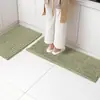 Tapetes de Chão Absorventes de Chenille para Casa, Tapetes de Cozinha, Capachos de Porta de Banheiro, Tapetes Antiderrapantes para Banheiro, Carpete Resistente a Manchas para Banheiro
