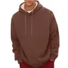 Aliexpress Cross-Border Outono e Inverno Novo Moletom com Capuz de Veludo Casual Europeu e Americano Pulôver com Capuz Exportação Tops Masculinos