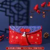 Novo Envelope Vermelho de Tecido Especial para Casamento, Envelope Vermelho Bordado para Noivado, Cerimônia do Chá de Casamento, Taxa de Mudança para os Pais, Envelope Vermelho de 10.000 Yuan