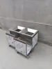 Carro Móvil Tipo Swill de Acero Inoxidable para Recolección de Sobras de Comida, Mesa, Vajilla para Restaurante, Cafetería, Comedor, Hotel
