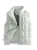 Chaleco cálido de algodón con grafeno para exteriores para hombre, cárdigan de cuello alto, chaleco deportivo casual de otoño e invierno, chaleco versátil engrosado