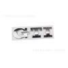 Adecuado para Volkswagen Polo Golf 6 GTI logo trasero logo de coche modificado logo de coche gti placa de nombre de coche Mark GTI
