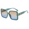Gafas de Sol Nuevas de Marco Grande Transfronterizas para Mujer, Gafas de Moda de Alta Gama, Gafas de Sol para Mujer, Marca de Lujo, Alta Calidad, Modernas