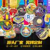 Novas Medalhas Metálicas Personalizadas para Eventos Esportivos, Competições de Maratona, Basquete Infantil de Jardim de Infância e Medalhas de Ouro de Corrida