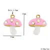Acero Inoxidable Dopamina Colorido Hipocampo Tridimensional Gota de Aceite Colgante DIY Pendientes Hechos a Mano Collar Accesorios de Joyería