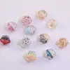 Pintura al Óleo Princesa Sirena Degradado Estrella Agujero Recto Cuentas Sueltas DIY Cadena de Teléfono Hecha a Mano Materiales para Joyería de Cuentas Accesorios