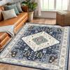 Alfombra Persa Transfronteriza Estilo Étnico Europeo para Hogar Sala de Estar Alfombra para Mesa de Centro Dormitorio Mesita de Noche Entrada Alfombra de Piso Venta al por Mayor