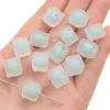 Cuentas Cuadradas de Acrílico con Agujero Grande Cuentas Sueltas Cuentas para Pulsera Relleno Macarrón Hecho a Mano DIY Cuerda para Ensartar Lanyard para Teléfono Adorno