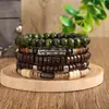 Pulseras Hechas a Mano con Cuentas de Venta Caliente Transfronterizas para Hombres y Mujeres, Pulseras, Brazaletes, Regalos Portátiles, Estilo Simple Retro Europeo y Americano