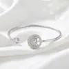 Pulseira de Alta Qualidade Simples e Fashion Transfronteiriça Árvore da Vida Dourada Pulseira da Esperança com Diamantes e Diamantes Brancos para Mulheres em Estoque Joias