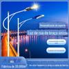 Fabricante Personalizado Luminária de Rua LED Braço Único 5,6m 7m Cantilever Autoportante Luminária de Estrada Externa Luminária de Rua Rural