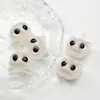 Cabeza de Gato Linda y Adorable de Ojos Grandes Cuentas Sueltas Cuentas de Búho Material Acrílico DIY Pulsera Cadena de Teléfono Cuentas